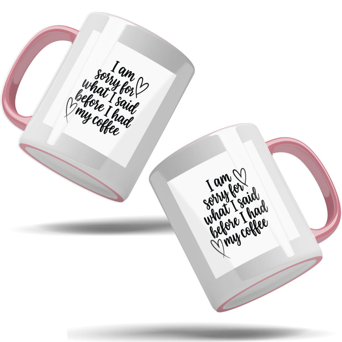 Brighten Your Mornings with Our Colorful 11oz Accent Mug - Ideal for Your Daily Coffee or Tea!