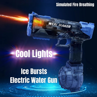 Experience Thrilling Summer Adventures with the Ultimate High-Pressure Electric Water Gun for Kids - Ideal for Beach, Pool, and Garden Play!
