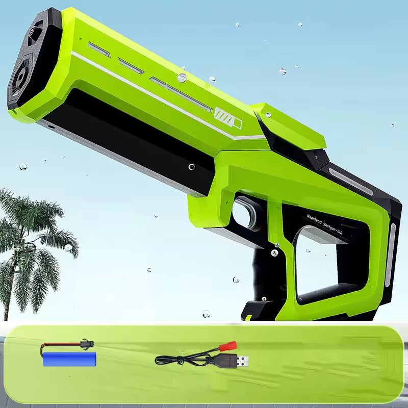 Unleash Summer Fun with Our Ultimate Electric Water Guns for Adults - Powerful Automatic Blasters Perfect for Beach Adventures and Kids' Gifts!
