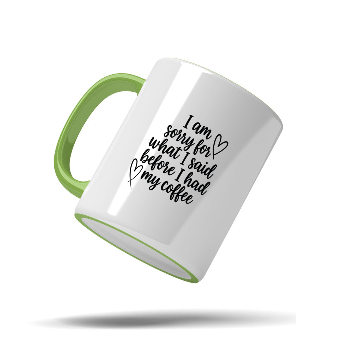Brighten Your Mornings with Our Colorful 11oz Accent Mug - Ideal for Your Daily Coffee or Tea!