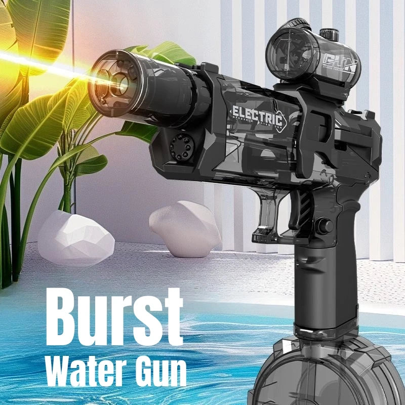 Experience Thrilling Summer Adventures with the Ultimate High-Pressure Electric Water Gun for Kids - Ideal for Beach, Pool, and Garden Play!
