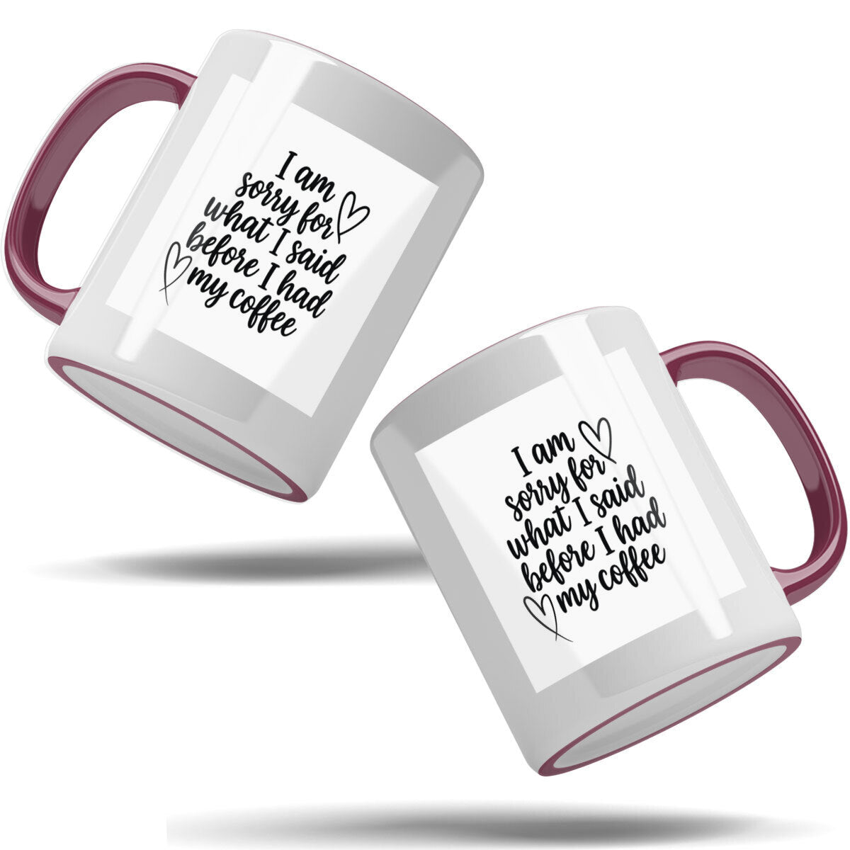 Brighten Your Mornings with Our Colorful 11oz Accent Mug - Ideal for Your Daily Coffee or Tea!