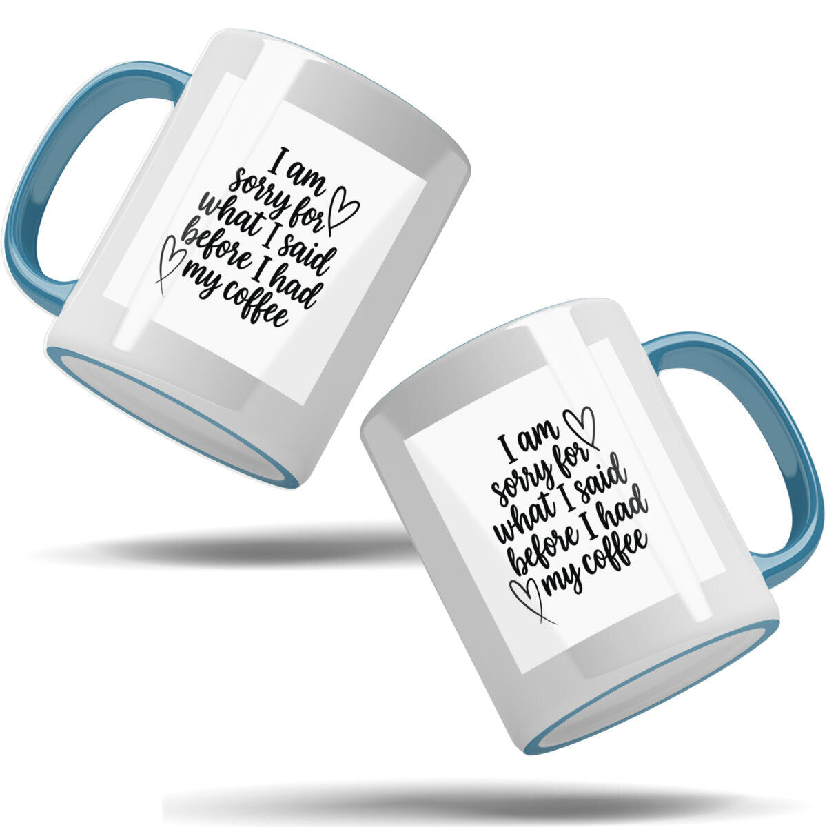 Brighten Your Mornings with Our Colorful 11oz Accent Mug - Ideal for Your Daily Coffee or Tea!