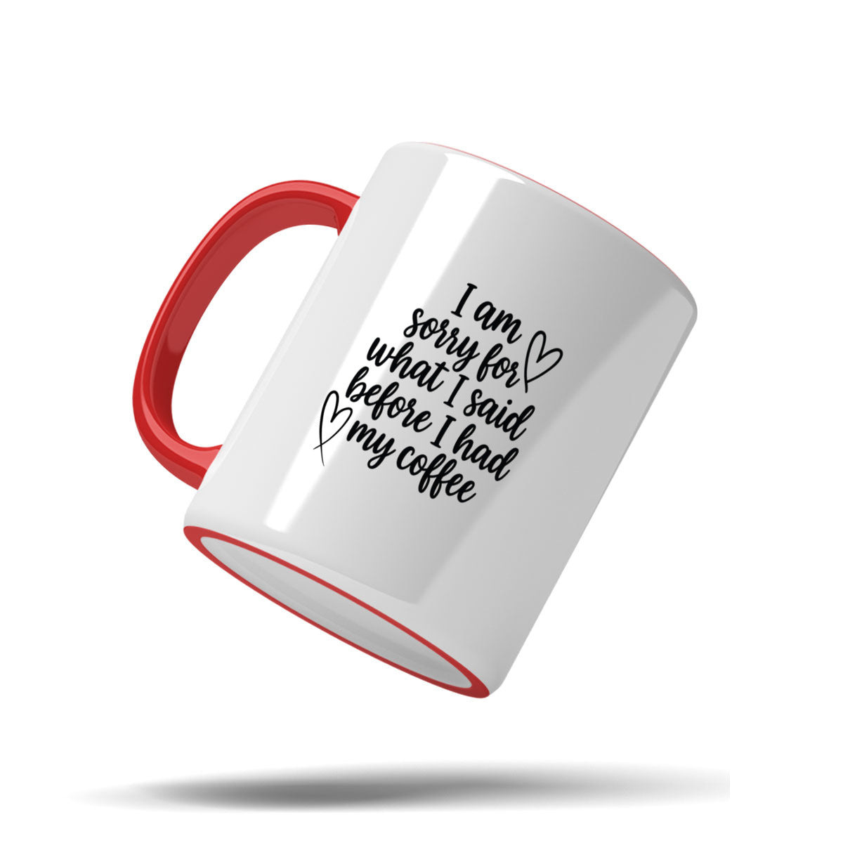 Brighten Your Mornings with Our Colorful 11oz Accent Mug - Ideal for Your Daily Coffee or Tea!