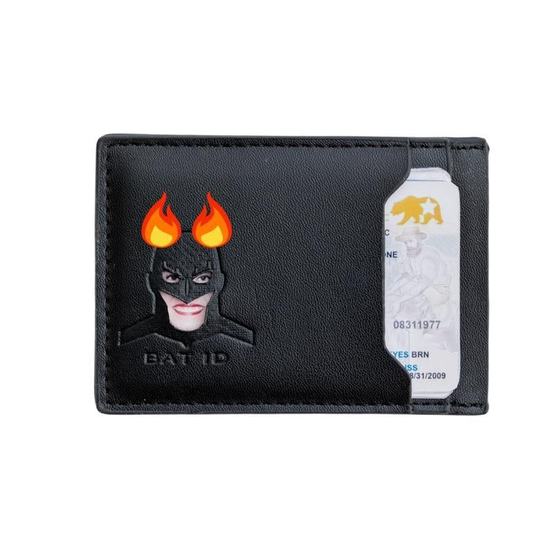 Elevate Your Style with the 3-Tier Bat Hero ID Wallet & Driver License Holder – The Ultimate Unisex Accessory for Everyone!