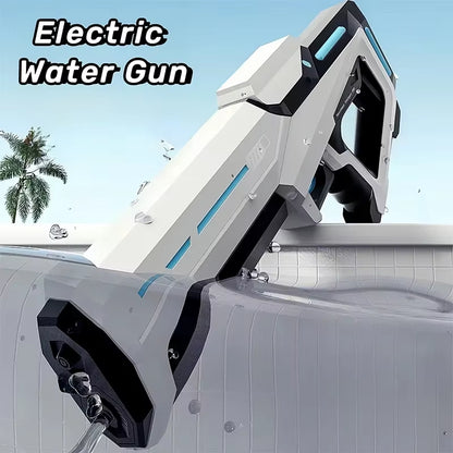 Unleash Summer Fun with Our Ultimate Electric Water Guns for Adults - Powerful Automatic Blasters Perfect for Beach Adventures and Kids' Gifts!