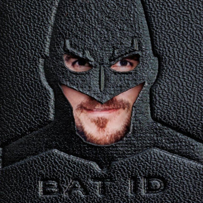 Elevate Your Style with the 3-Tier Bat Hero ID Wallet & Driver License Holder – The Ultimate Unisex Accessory for Everyone!