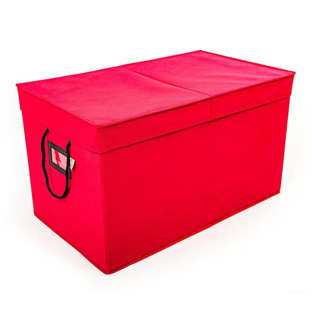 Red Multi-Use Decoration Storage Box