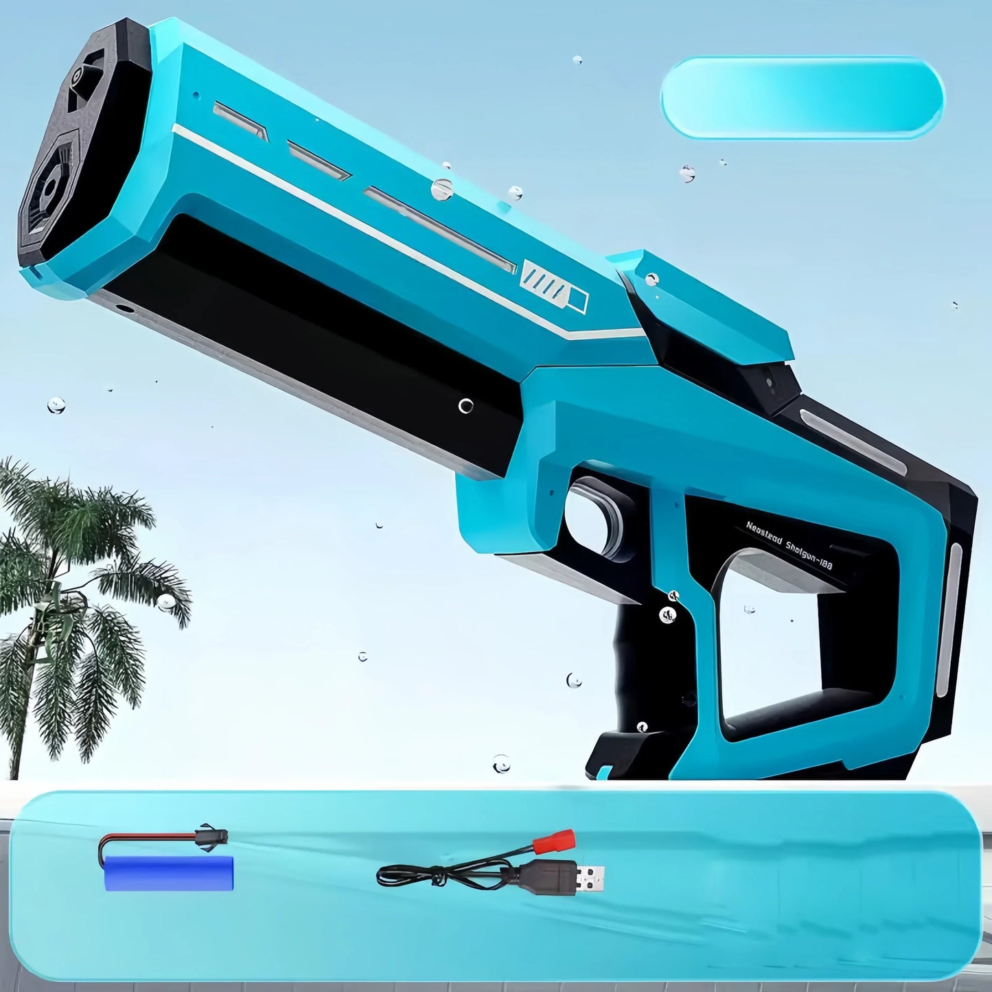 Unleash Summer Fun with Our Ultimate Electric Water Guns for Adults - Powerful Automatic Blasters Perfect for Beach Adventures and Kids' Gifts!