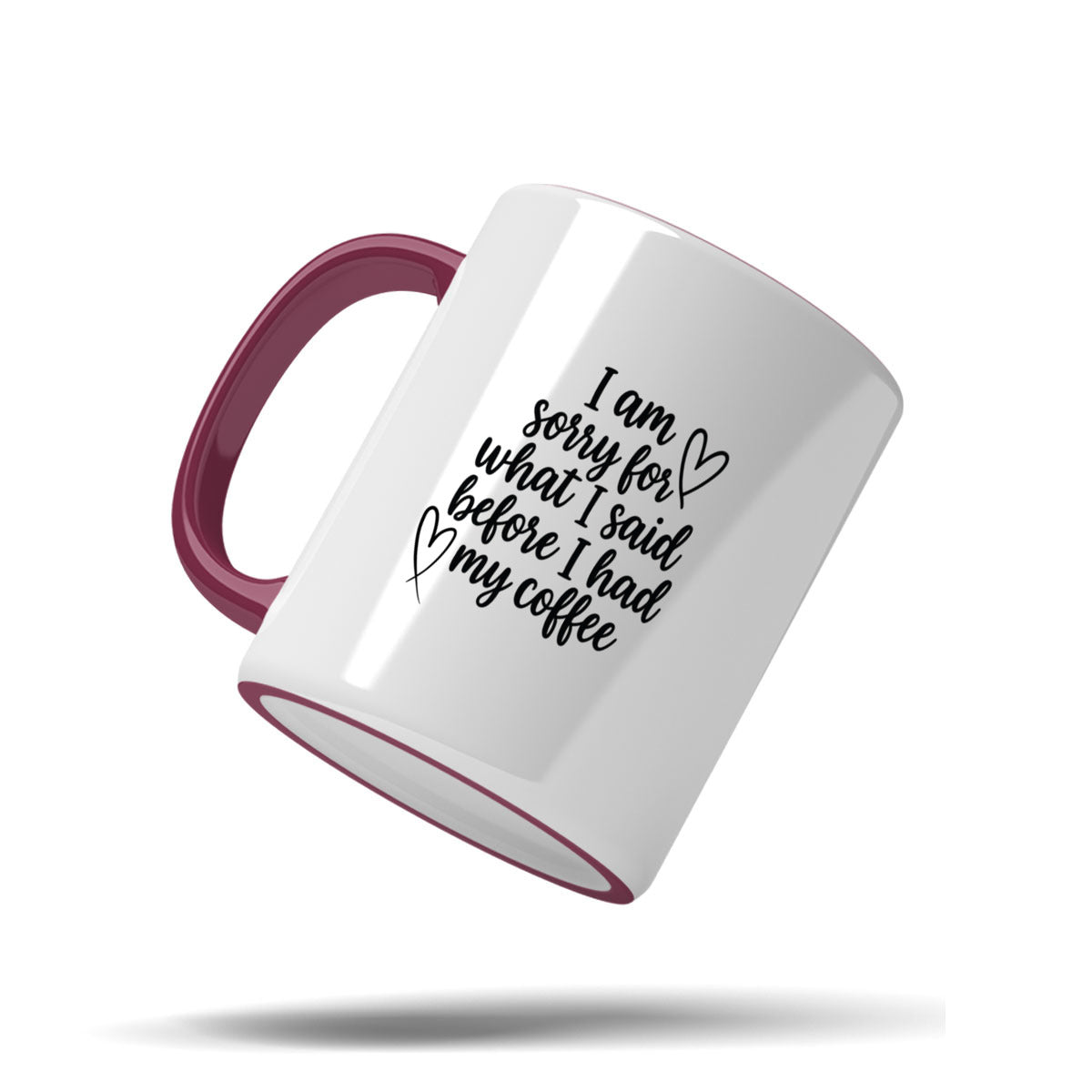 Brighten Your Mornings with Our Colorful 11oz Accent Mug - Ideal for Your Daily Coffee or Tea!