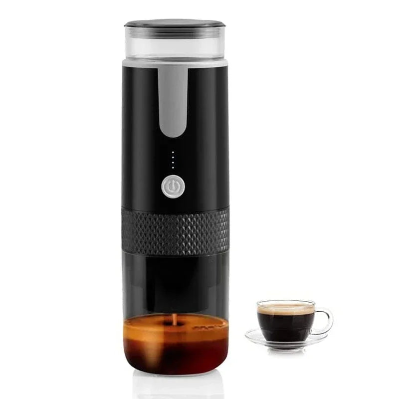 2024 Portable Electric Coffee Maker - Brew Perfect Coffee with Capsules or Ground Coffee Anywhere!