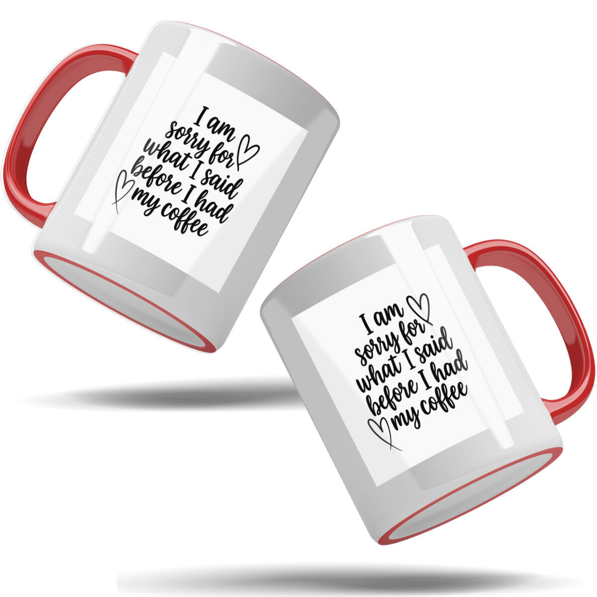 Brighten Your Mornings with Our Colorful 11oz Accent Mug - Ideal for Your Daily Coffee or Tea!