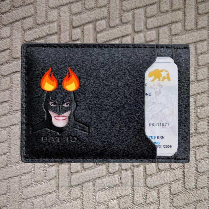 Elevate Your Style with the 3-Tier Bat Hero ID Wallet & Driver License Holder – The Ultimate Unisex Accessory for Everyone!
