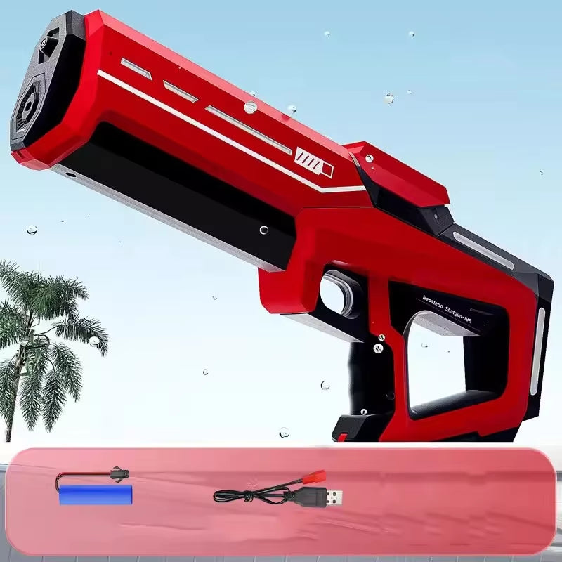 Unleash Summer Fun with Our Ultimate Electric Water Guns for Adults - Powerful Automatic Blasters Perfect for Beach Adventures and Kids' Gifts!