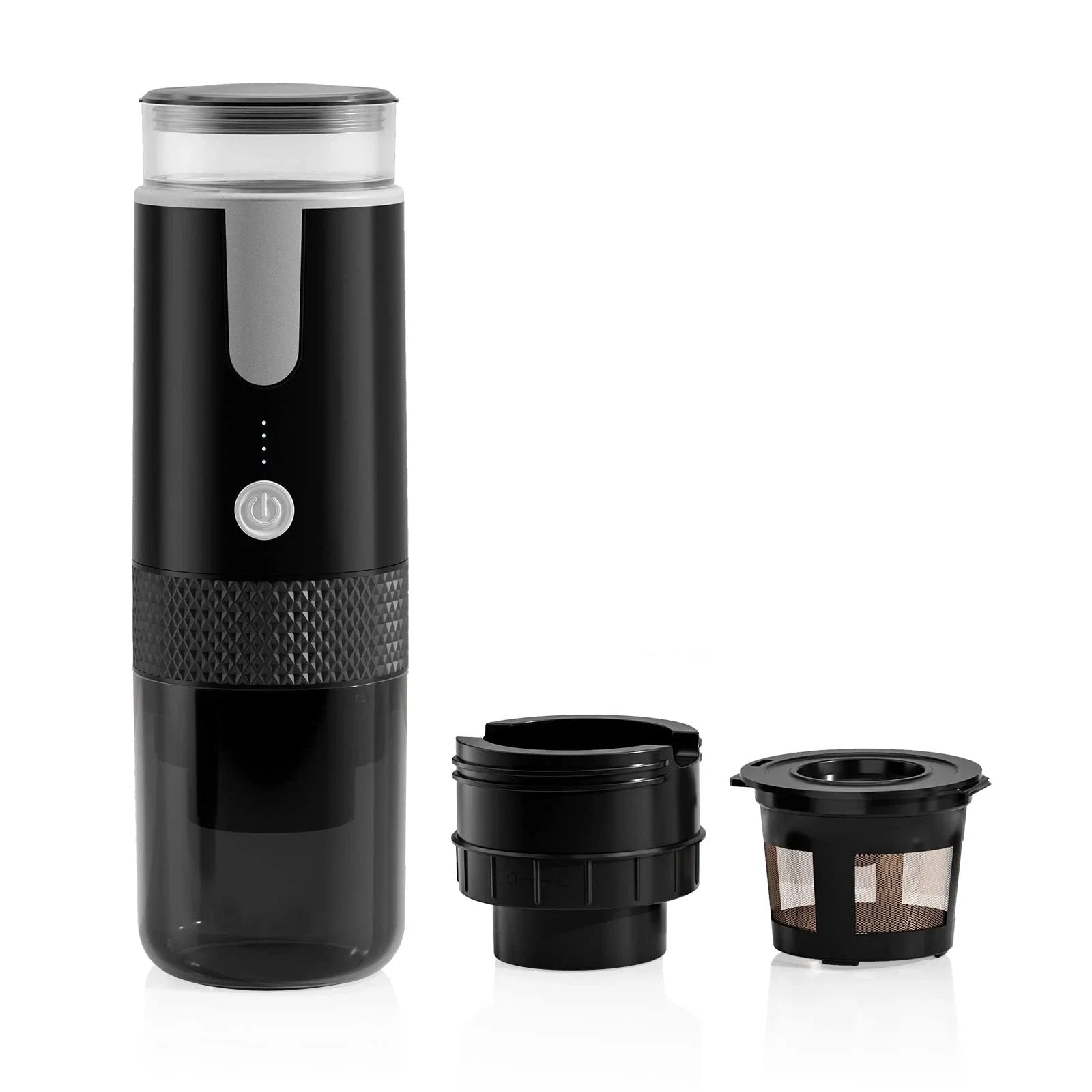 2024 Portable Electric Coffee Maker - Brew Perfect Coffee with Capsules or Ground Coffee Anywhere!