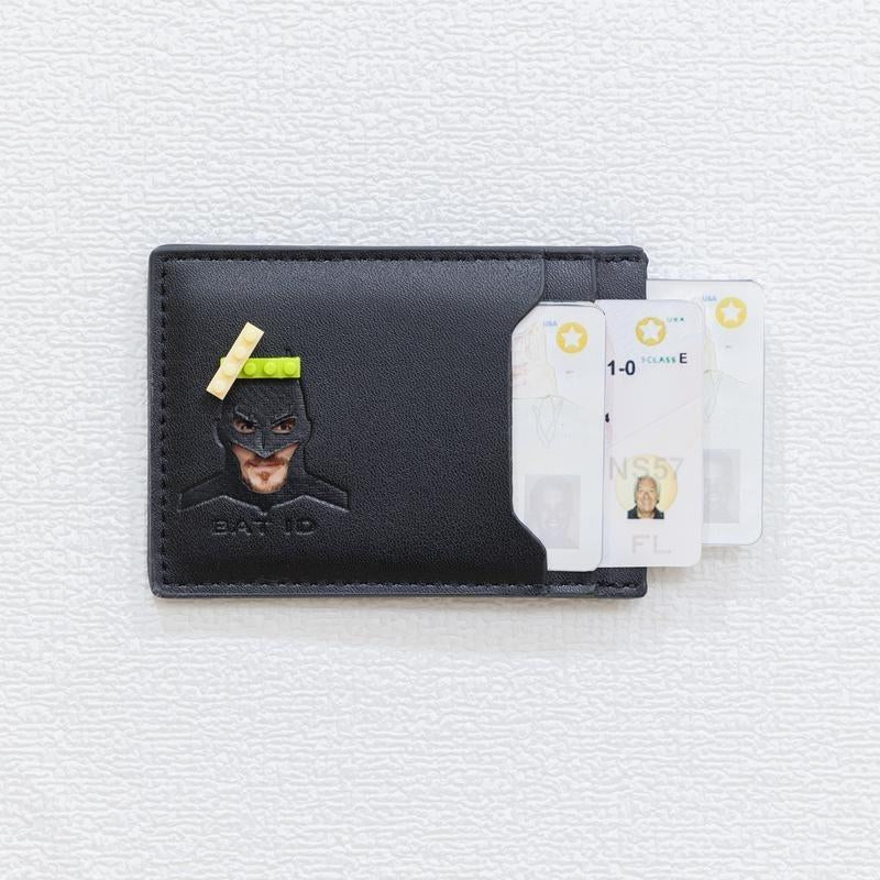 Elevate Your Style with the 3-Tier Bat Hero ID Wallet & Driver License Holder – The Ultimate Unisex Accessory for Everyone!