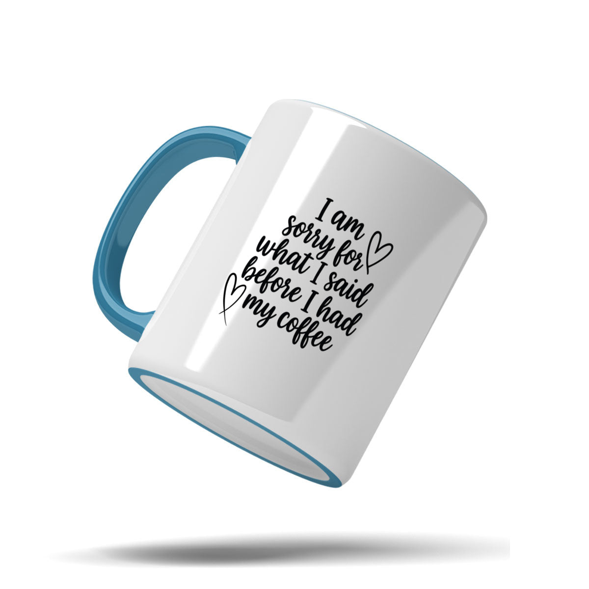 Brighten Your Mornings with Our Colorful 11oz Accent Mug - Ideal for Your Daily Coffee or Tea!